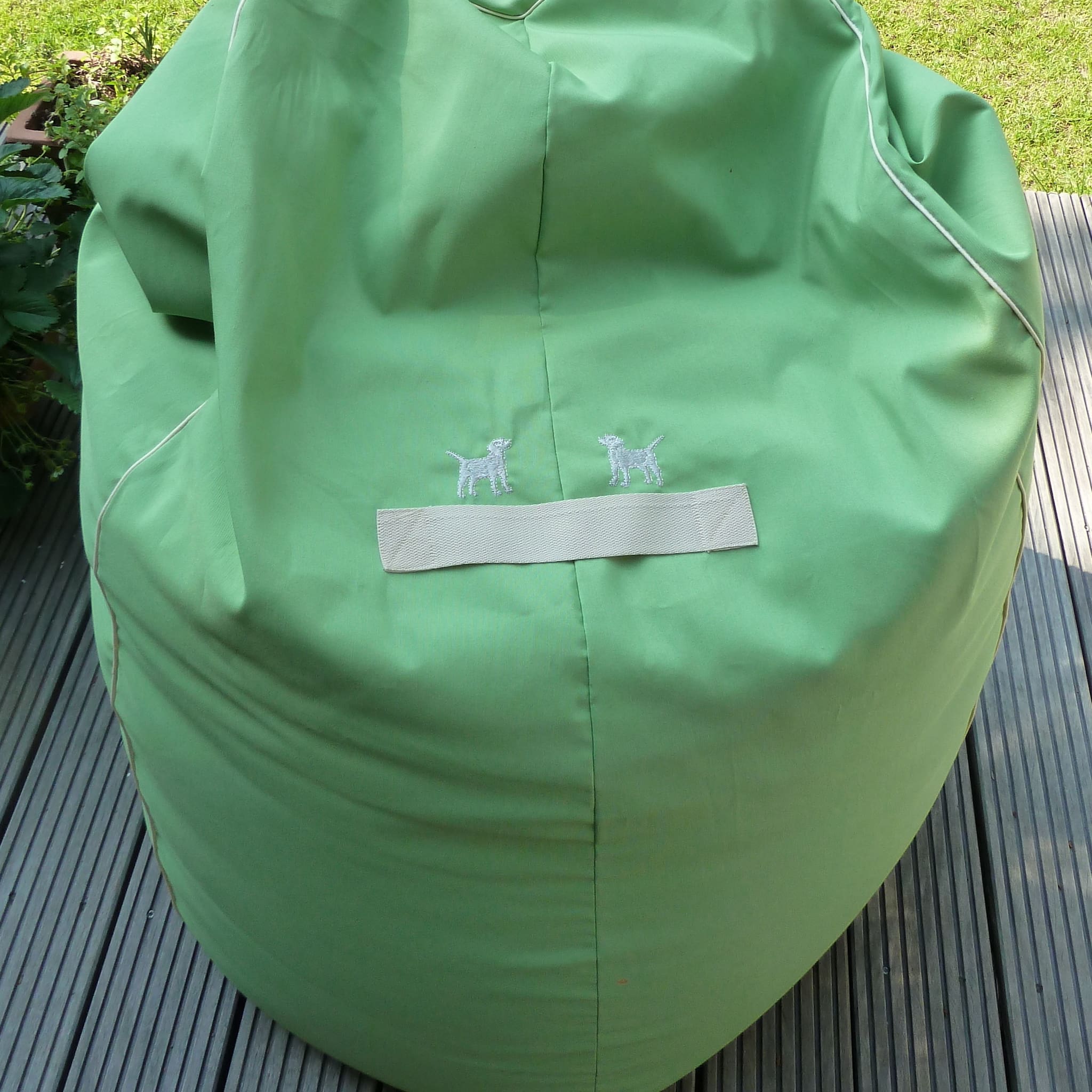 Sitzsack aus Outdoorstoff