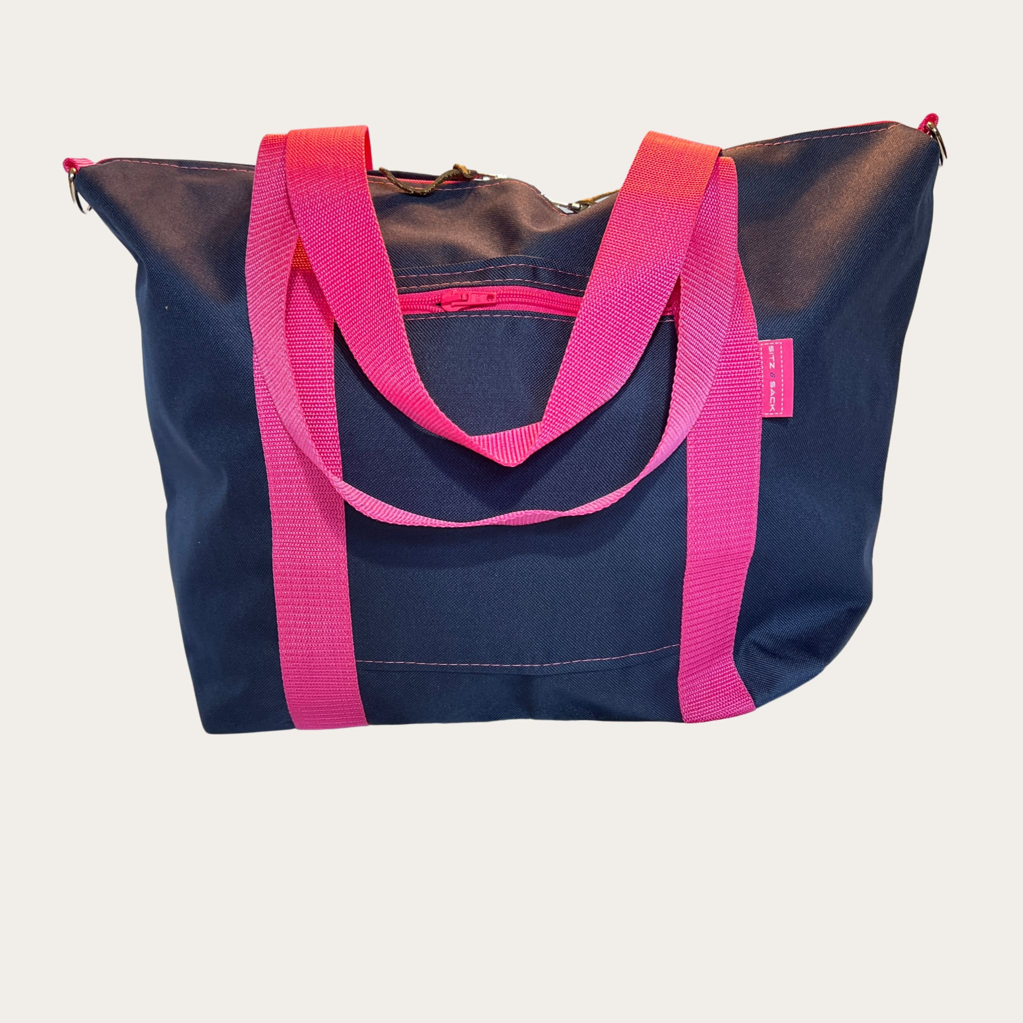 Handbag in dk.blau