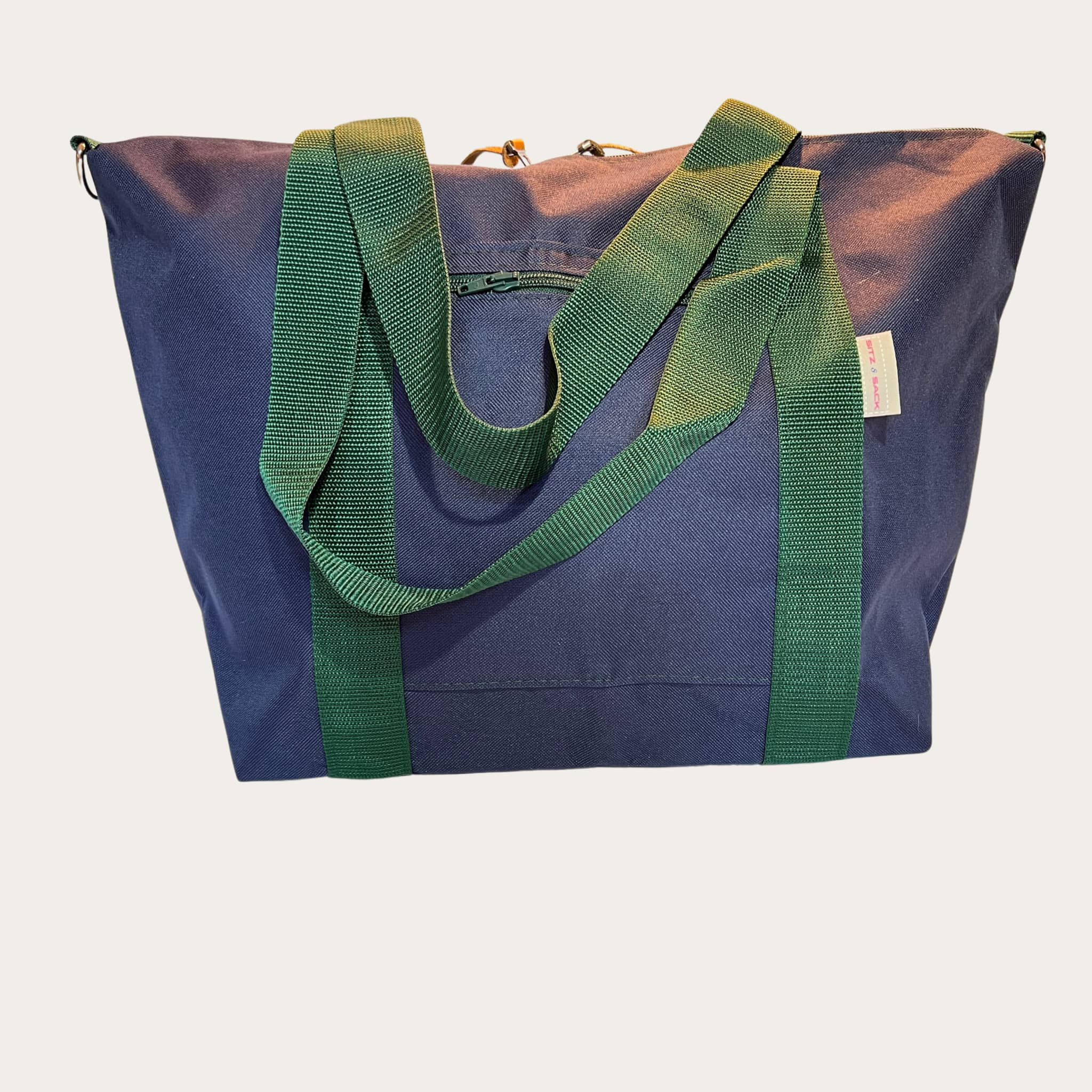 Handbag in dk.blau